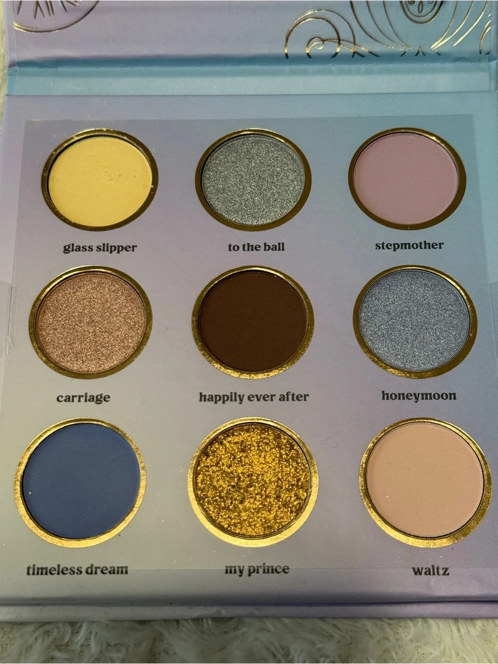 Disney Cinderella Midnight Rush Eyeshadow Palette - Blue, Purple